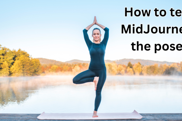 how to tell MidJourney the pose